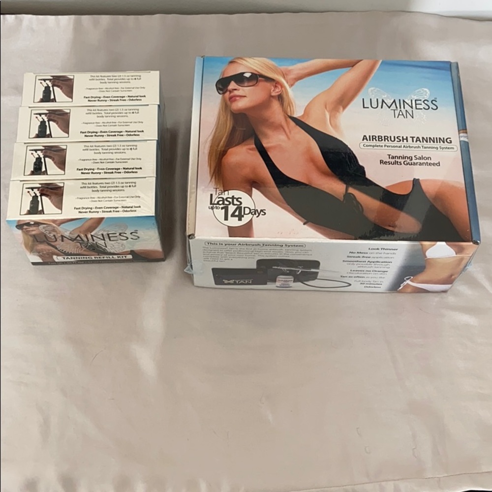 Luminess Tan Airbrush Tanning with 4 refill kits
